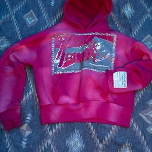 Pink hoodie oversized from ig brand